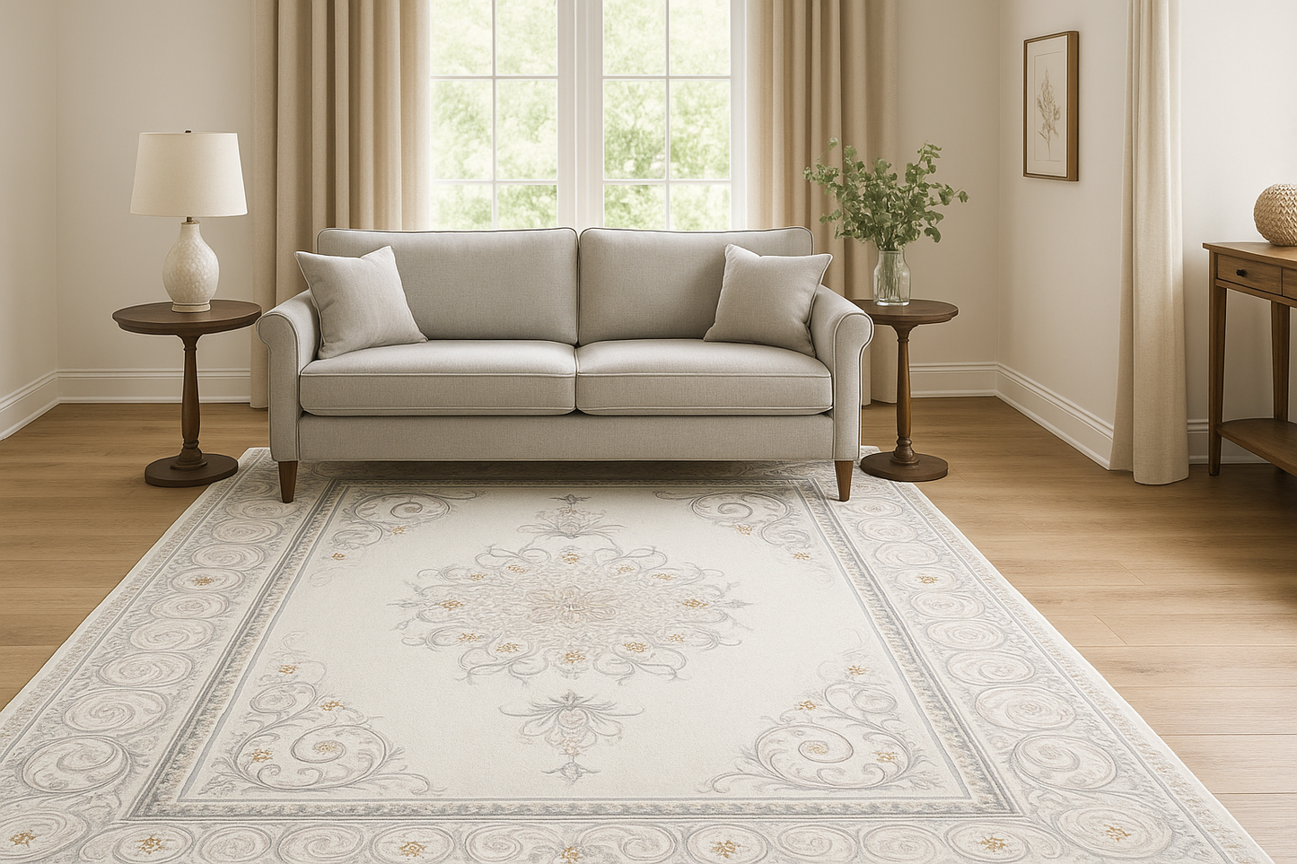 RUGS&CARPETS&HIBISCUS & SERIES/E3098IV