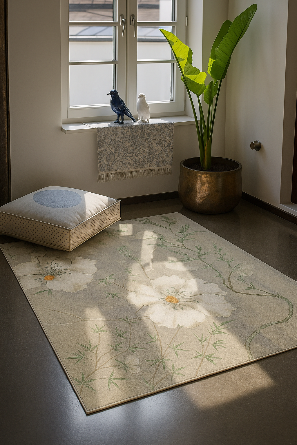 RUGS&CARPETS&HIBISCUS & SERIES/N9321BE