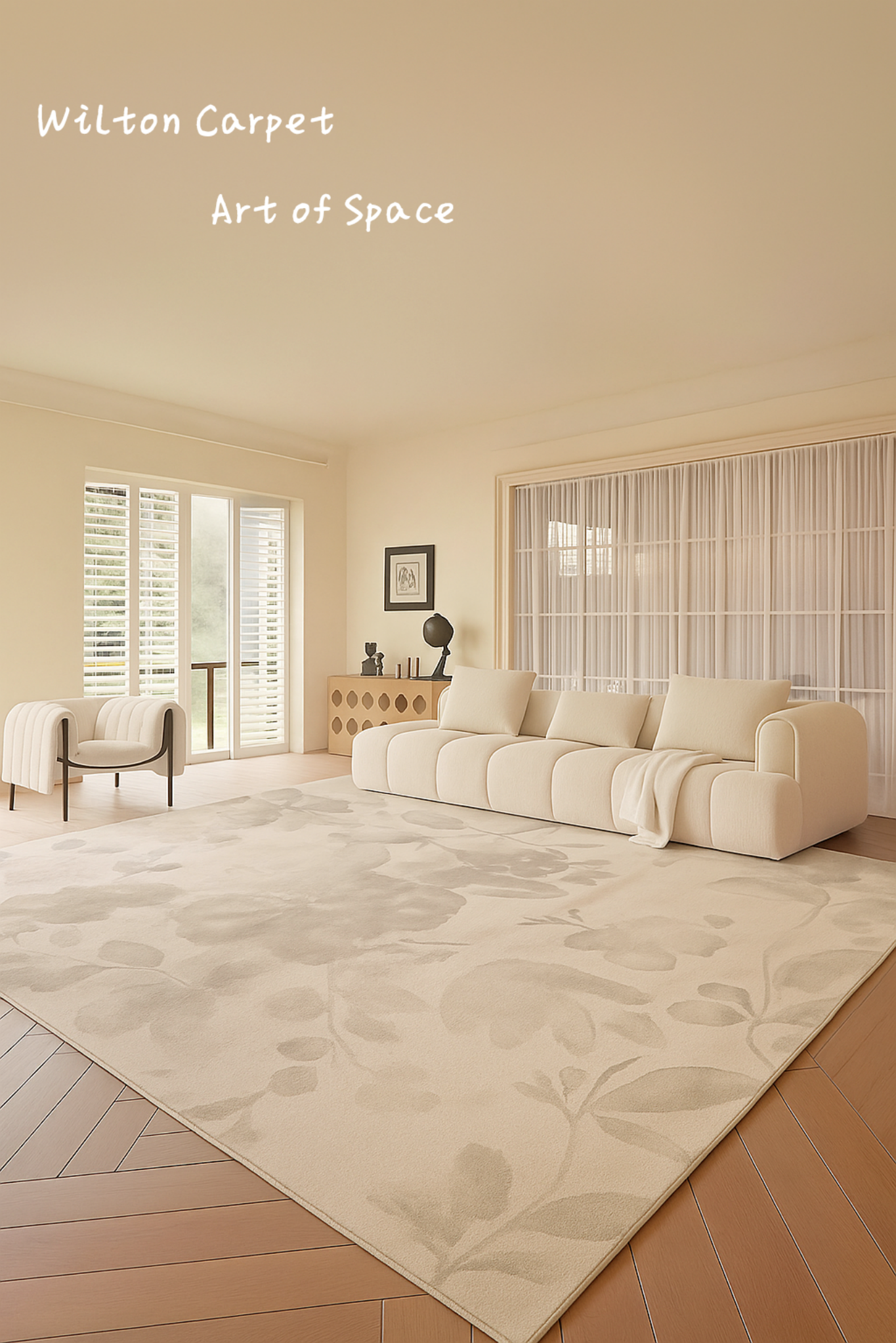 Hibiscus-Floral-Wilton Carpets