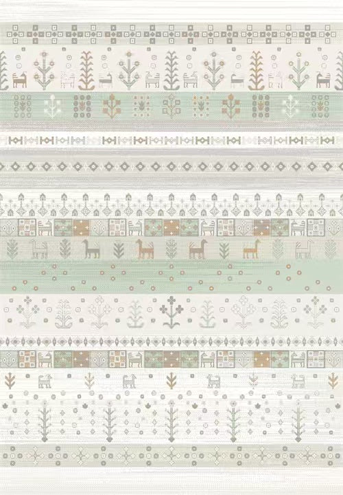 RUGS&CARPETS&HIBISCUS & SERIES/E6978